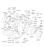 Diagram for 2005 Hyundai Sonata Armrest - 89900-38251-GDS