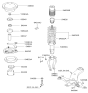 Diagram for 2002 Hyundai Sonata Shock Absorber - 54611-38610
