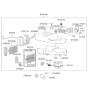 Diagram for Hyundai Sonata Cabin Air Filter - 97619-38100