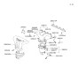 Diagram for 2001 Hyundai Sonata Catalytic Converter - 28530-38770