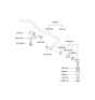 Diagram for Hyundai Sonata Sway Bar Link - 54830-38110