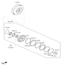 Diagram for Hyundai Elantra Torque Converter - 45100-26150