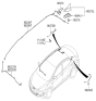 Diagram for 2011 Hyundai Elantra Antenna - 96210-3X000-ZU3