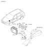 Diagram for 2007 Hyundai Santa Fe Engine Control Module - 39109-3E033
