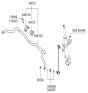 Diagram for 2012 Hyundai Santa Fe Sway Bar Kit - 54810-2B000