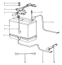 Diagram for Hyundai Excel Battery Cable - 37210-21002