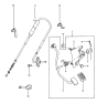 Diagram for 1989 Hyundai Excel Accelerator Cable - 32790-21011
