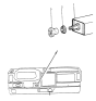 Diagram for Hyundai Excel Relay - 95810-21001