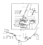 Diagram for 1989 Hyundai Excel Shift Cable - 43760-21700