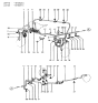 Diagram for Hyundai Excel Hydraulic Hose - 58737-21020