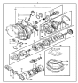 Diagram for Hyundai Automatic Transmission Overhaul Kit - 4E010-21720