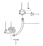 Diagram for Hyundai Excel EGR Valve - 28450-21360