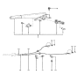 Diagram for Hyundai Excel Parking Brake Cable - 59770-21320