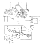 Diagram for Hyundai Excel Drive Shaft - 57120-21000