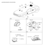 Diagram for 2017 Hyundai Tucson Car Speakers - 96380-D3100