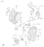 Diagram for Hyundai Tucson Bellhousing - 43115-2D010