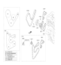 Diagram for Hyundai Water Pump Pulley - 25221-2B701