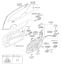 Diagram for Hyundai Door Lock - 81310-D3010
