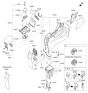 Diagram for Hyundai Tucson Armrest - 84660-D3000-TGG