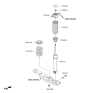 Diagram for Hyundai Tucson Shock Absorber - 55311-D3000