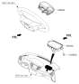 Diagram for 2016 Hyundai Tucson Air Bag - 84530-D3500