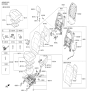 Diagram for 2024 Hyundai Nexo Seat Motor - 88581-C1000
