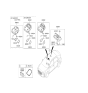 Diagram for Hyundai Ioniq Dome Light - 92850-G2000-TTX