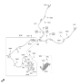 Diagram for 2018 Hyundai Ioniq Parking Brake Cable - 59770-G2310