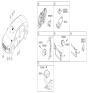 Diagram for Hyundai Ioniq Air Bag Control Module - 95910-G2000