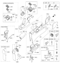 Diagram for Hyundai Ioniq Armrest - 84660-G2000-T9Y