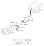 Diagram for 2021 Hyundai Ioniq Emblem - 86301-G2500