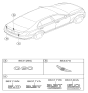 Diagram for Hyundai Genesis G90 Emblem - 86314-D2000