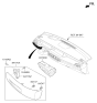 Diagram for 2017 Hyundai Genesis G90 Dimmer Switch - 93700-D2400-NK5