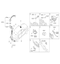 Diagram for 2020 Hyundai Genesis G90 Antenna - 95420-D4200