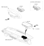 Diagram for 2017 Hyundai Genesis G90 Air Bag - 56900-D2200-VVB