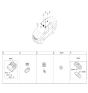 Diagram for 2013 Hyundai Azera Dome Light - 92800-3V000-RA5