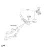 Diagram for 2013 Hyundai Azera Turn Signal Switch - 93410-3V810