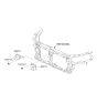 Diagram for 2015 Hyundai Azera Horn - 96620-3V000
