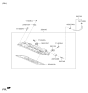 Diagram for Hyundai Santa Fe Crankcase Breather Hose - 26720-3CAA0