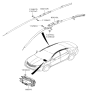 Diagram for 2011 Hyundai Azera Air Bag - 56970-3V900-YDA