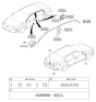 Diagram for 2018 Hyundai Ioniq Emblem - 86312-G7000