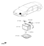 Diagram for 2019 Hyundai Ioniq Battery Terminal - 37180-G7100