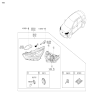 Diagram for 2018 Hyundai Ioniq Headlight - 92104-G2350-T2S