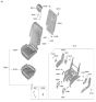 Diagram for Hyundai Ioniq 5 N Seat Cover - 89260-NI000-WGU