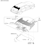 Diagram for Hyundai Ioniq 5 N Spoiler - 87210-NI000