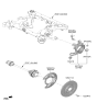Diagram for Hyundai Ioniq 5 N Brake Disc - 58411-NI000