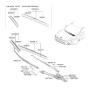 Diagram for Hyundai Ioniq 5 N Windshield Wiper - 98351-GI000