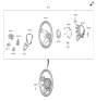 Diagram for Hyundai Ioniq 5 N Steering Wheel - 56110-NI030-YNK