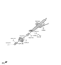 Diagram for Hyundai Ioniq 5 N Steering Column - 56310-NI000