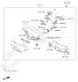 Diagram for 2017 Hyundai Ioniq Cruise Control Switch - 96720-G2010-4X